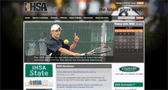 Desktop Screenshot of ihsa.org